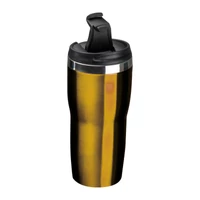 Kép 3/3 - Duplafalú rozsdamentes acél termoszbögre, 480 ml, arany