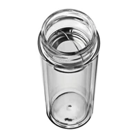 Kép 3/3 - Szűrős üveg kulacs, 400 ml, áttetsző