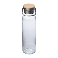 Kép 3/3 - Üveg ivópalack neoprén tokban, 600 ml, sötétkék