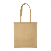 Kép 2/2 - Non-woven hosszú fülű táska, bézs