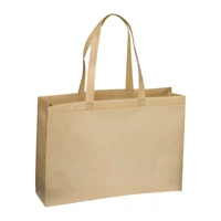 Kép 1/2 - Non-woven bevásárlótáska, bézs