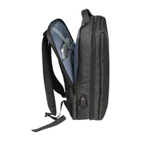 Kép 2/3 - Vízálló laptop hátizsák, fekete