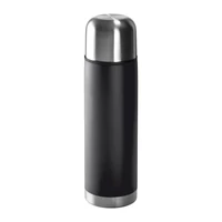 Kép 1/3 - Rozsdamentes acél termosz, 500 ml, fekete