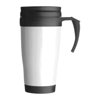 Kép 2/2 - Hőtartós bögre, 400 ml, fehér