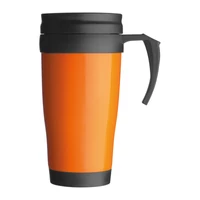 Kép 2/2 - Hőtartós bögre, 400 ml, narancssárga
