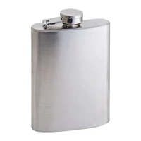 Kép 1/3 - Acél laposüveg, 104 ml, szürke
