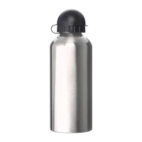 Kép 3/3 - Acél ivópalack, 600 ml, szürke