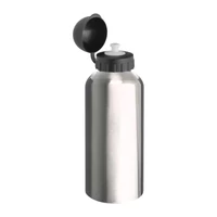 Kép 1/3 - Acél ivópalack, 600 ml, szürke