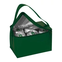 Kép 1/3 - Mini hűtőtáska vállpánttal, sötétzöld