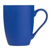 Kép 2/3 - Gumírozott kerámia bögre, 300 ml, kék
