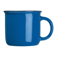 Kép 2/3 - Kerámia bögre, 350 ml, kék