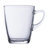 Kép 2/3 - Üveg bögre, 300 ml, áttetsző