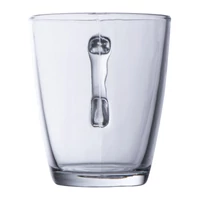 Kép 3/3 - Üveg bögre, 300 ml, áttetsző