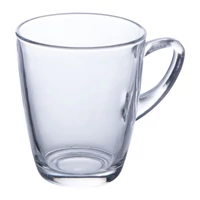 Kép 1/3 - Üveg bögre, 300 ml, áttetsző