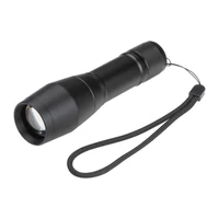 Kép 1/3 - LED zseblámpa, fekete