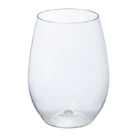 Kép 1/3 - PET műanyag pohár, 450 ml, áttetsző