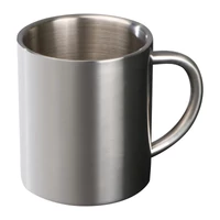 Kép 1/3 - Fém bögre, 300 ml, szürke
