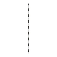Kép 3/3 - 100db-os szívószál szett, fekete-fehér