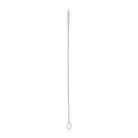 Kép 2/3 - Törhetetlen üveg szívószál, 20 cm, áttetsző