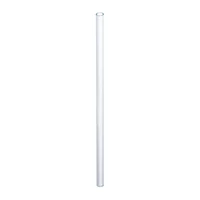 Kép 1/3 - Törhetetlen üveg szívószál, 20 cm, áttetsző