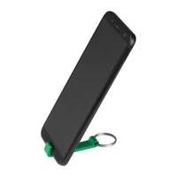 Kép 3/3 - Üvegnyitó és mobiltartó kulcstartóval, zöld