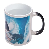 Kép 1/3 - Színváltós bögre, 300 ml, fekete