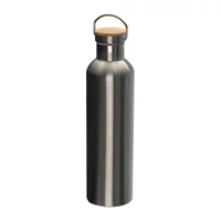 Kép 1/3 - Rozsdamentes acélból készült termosz, 1000 ml, ezüst