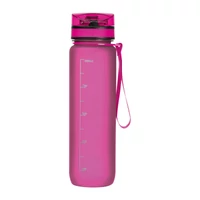 Kép 2/3 - Tritánból készült sport ivópalack, 1000 ml, rózsaszín