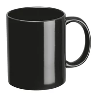 Kép 1/3 - Kerámia bögre, 300 ml, fekete