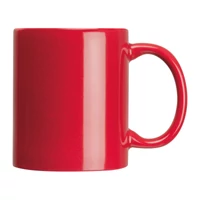 Kép 3/3 - Kerámia bögre, 300 ml, piros