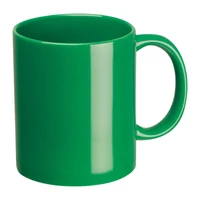 Kép 1/3 - Kerámia bögre, 300 ml, zöld