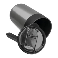 Kép 2/3 - Rozsdamentes acél termoszbögre 400 ml, szürke