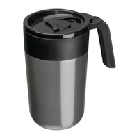 Kép 1/3 - Rozsdamentes acél termoszbögre 400 ml, szürke