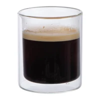 Kép 3/3 - Duplafalú üvegpohár 200ml, áttetsző