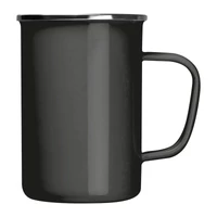 Kép 2/3 - Zománcozott bögre 550 ml, fekete