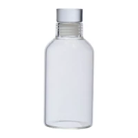 Kép 2/3 - Üveg ivópalack, 300 ml, áttetsző