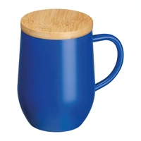 Kép 1/3 - Duplafalú termoszbögre, 300 ml, kék