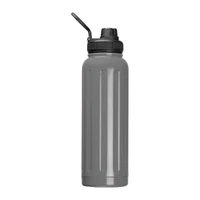 Kép 3/3 - Fém termosz kulacs, 1200 ml, szürke