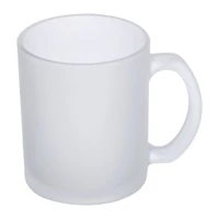 Kép 2/3 - Homokfúvott bögre áttetsző, 300 ml, áttetsző