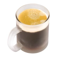 Kép 1/3 - Homokfúvott bögre áttetsző, 300 ml, áttetsző