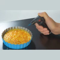 Kép 2/2 - Flambírozó fáklya, fekete
