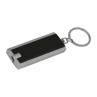 Kép 1/3 - LED lámpás kulcstartó, fekete