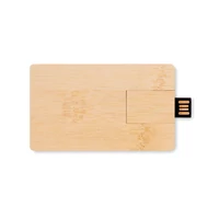 Kép 3/5 - Creditcard plus Pendrive USB házzal,  16GB, fa