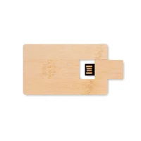 Kép 5/5 - Creditcard plus Pendrive USB házzal,  16GB, fa