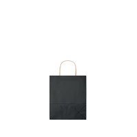 Kép 4/5 - Kis papír ajándéktasak, 90 g, fekete