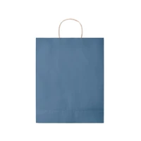 Kép 3/4 - Nagy papír ajándéktasak, 90 g., kék