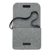 Kép 4/7 - RPET filc laptop táska, szürke