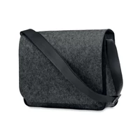 Kép 2/5 - RPET filc laptop táska, sötétszürke