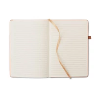 Kép 3/6 - Újrahasz. PU A5 vonalas notesz, barna