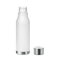 Kép 3/6 - RPET palack, 600 ml, áttetsző fehér